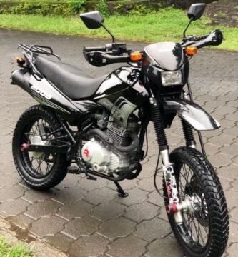 Moto rybar 200 negra